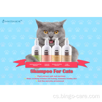 Citlivý zklidňující šampon pro kočky
